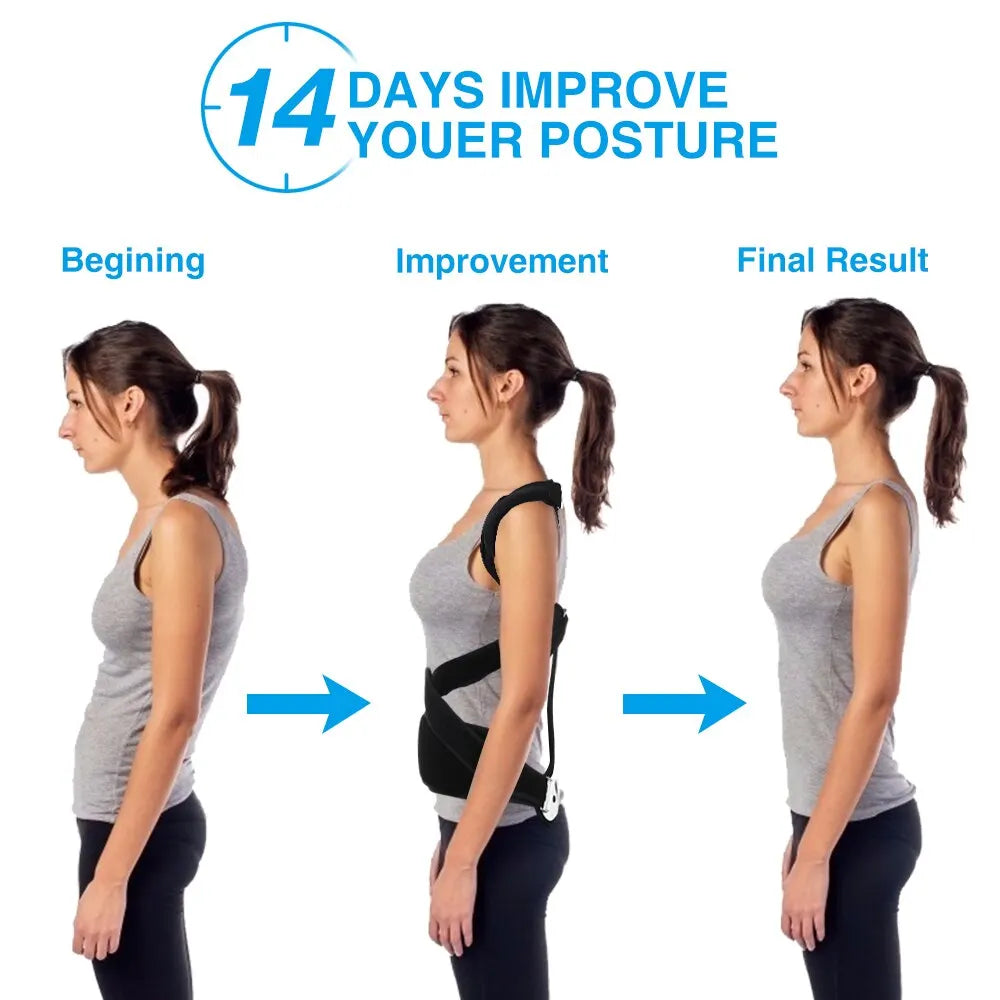 High-Quality Aluminum Lumbar Spinal Posture Corrector Brace