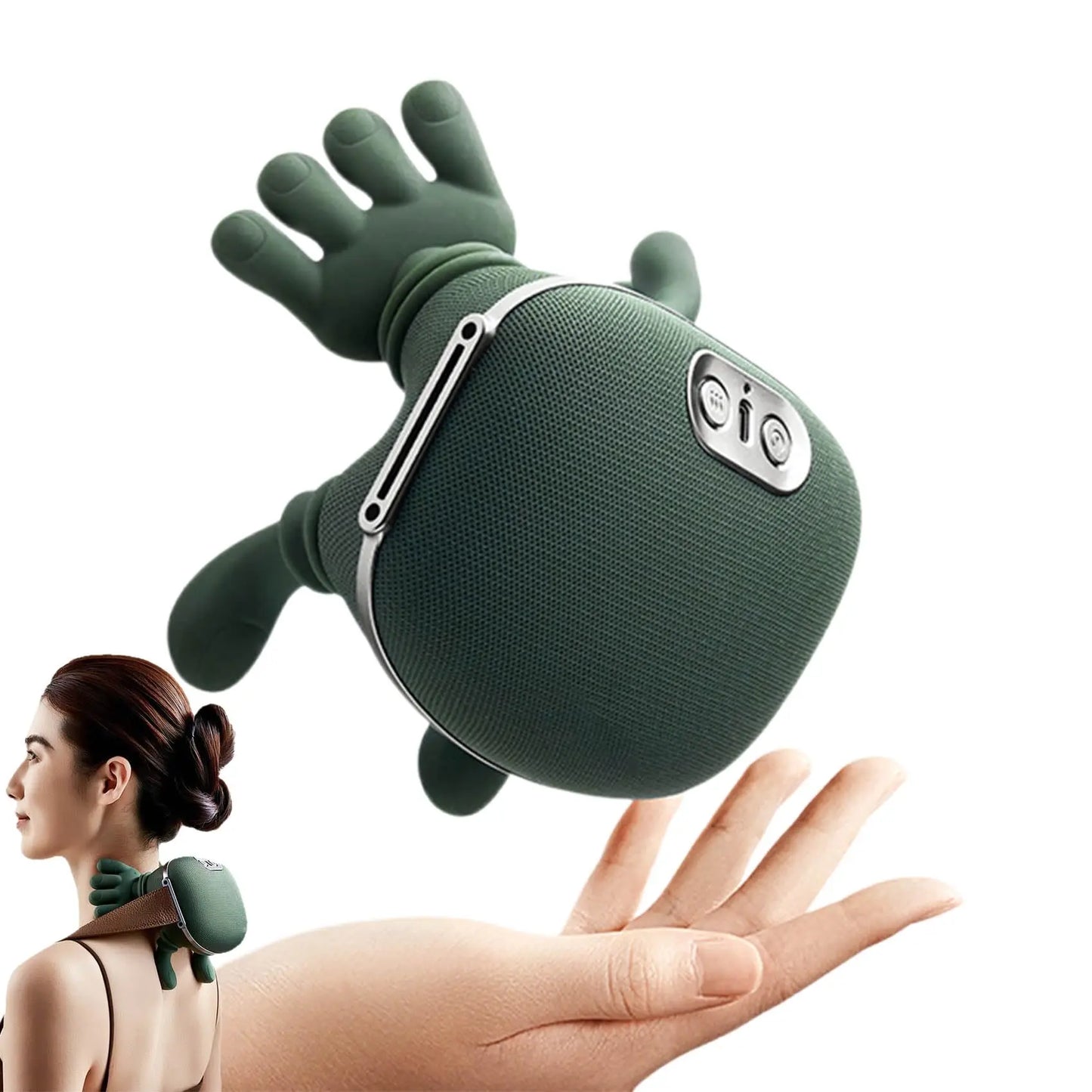 Wireless Bionic Neck Shoulder Massager with Heat