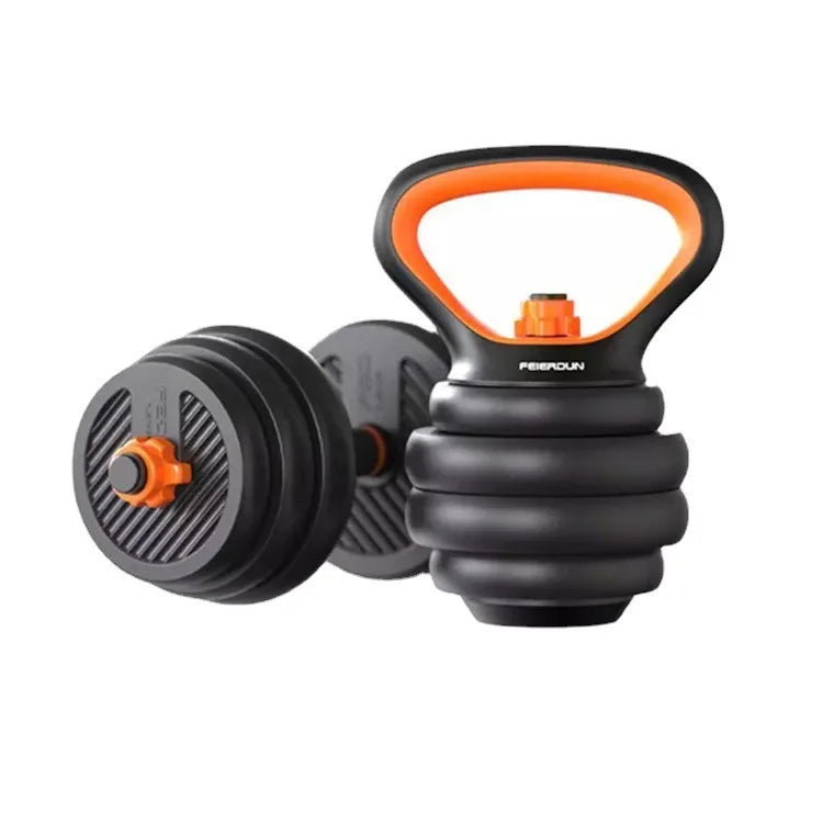 Adjustable Dumbbell and Kettlebell Set for Beginners