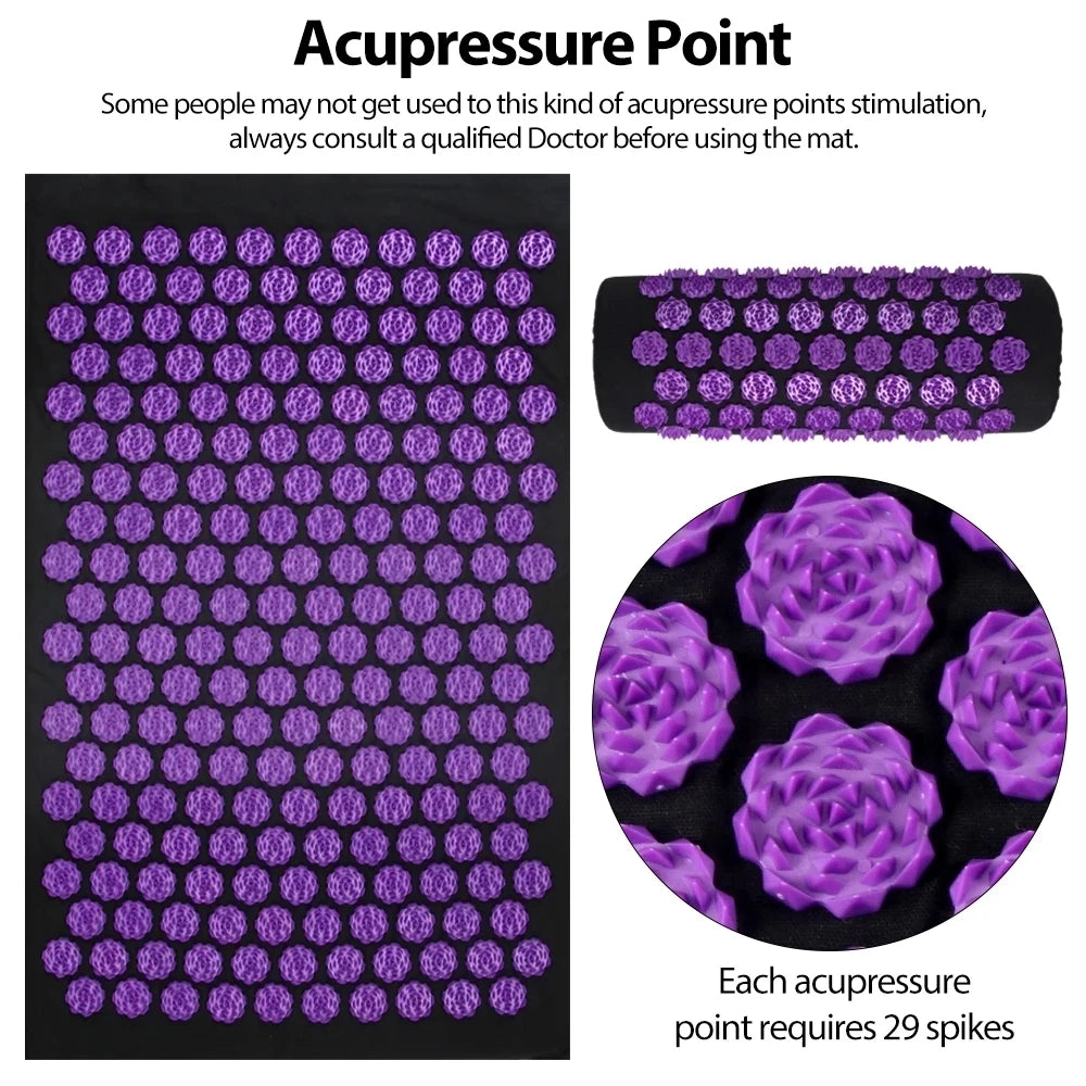 Kuznetsov Acupressure Yoga Mat with Spikes