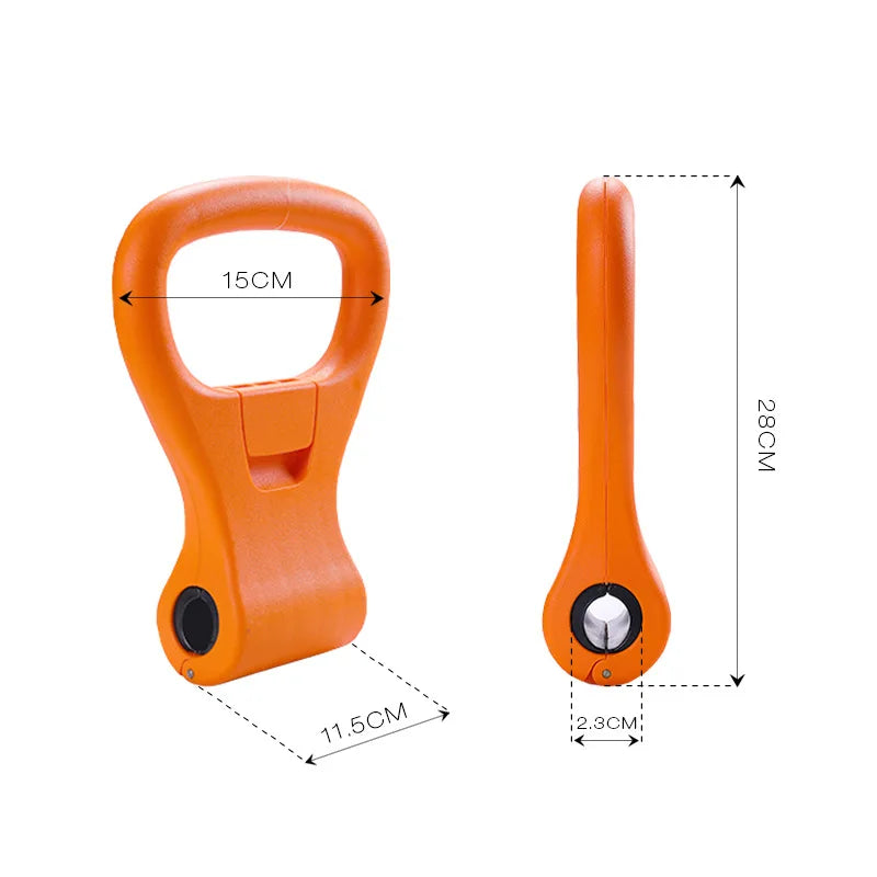 Adjustable Kettlebell Handle for Dumbbell Grip