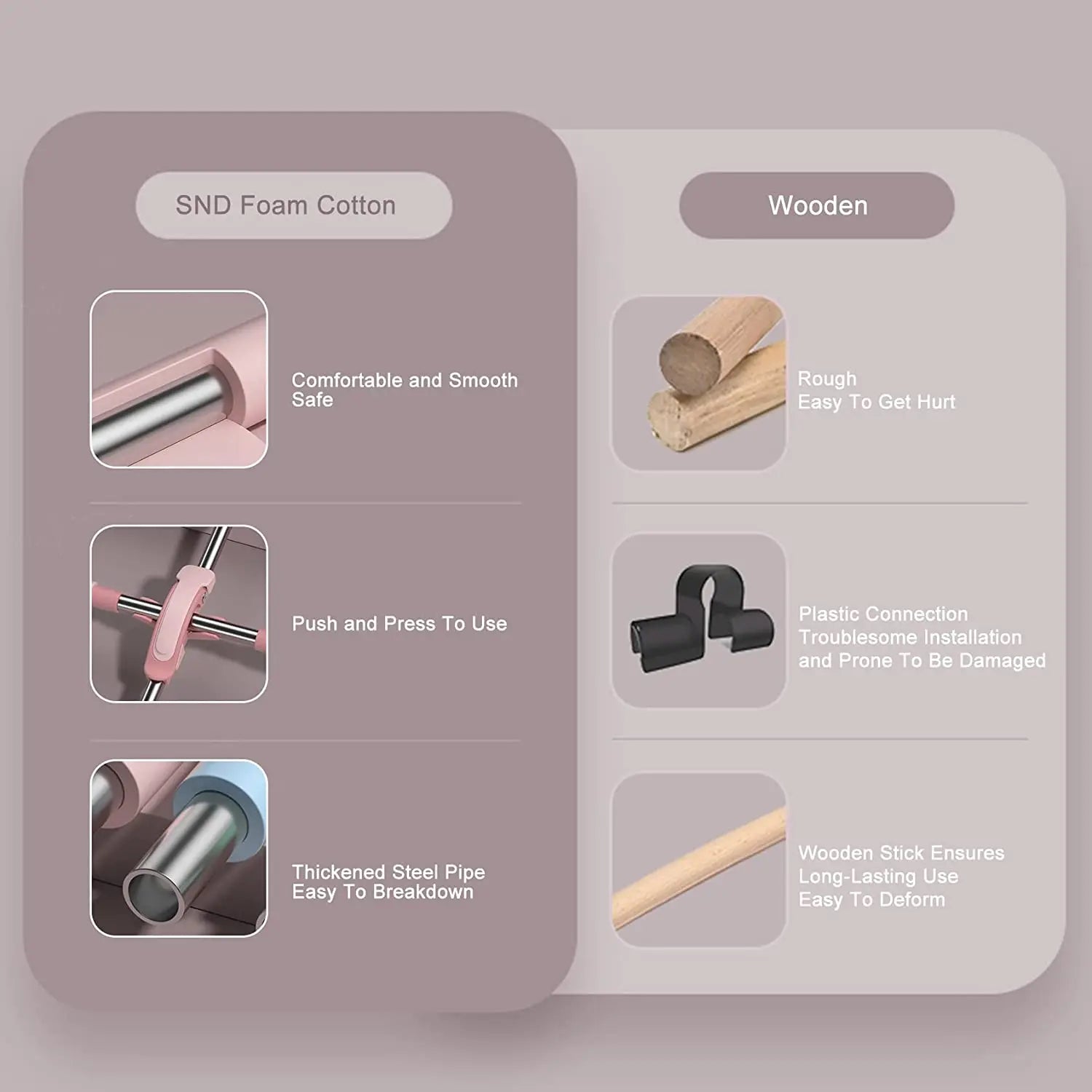 Adjustable Stainless Steel Yoga Hunchback Corrector Stick