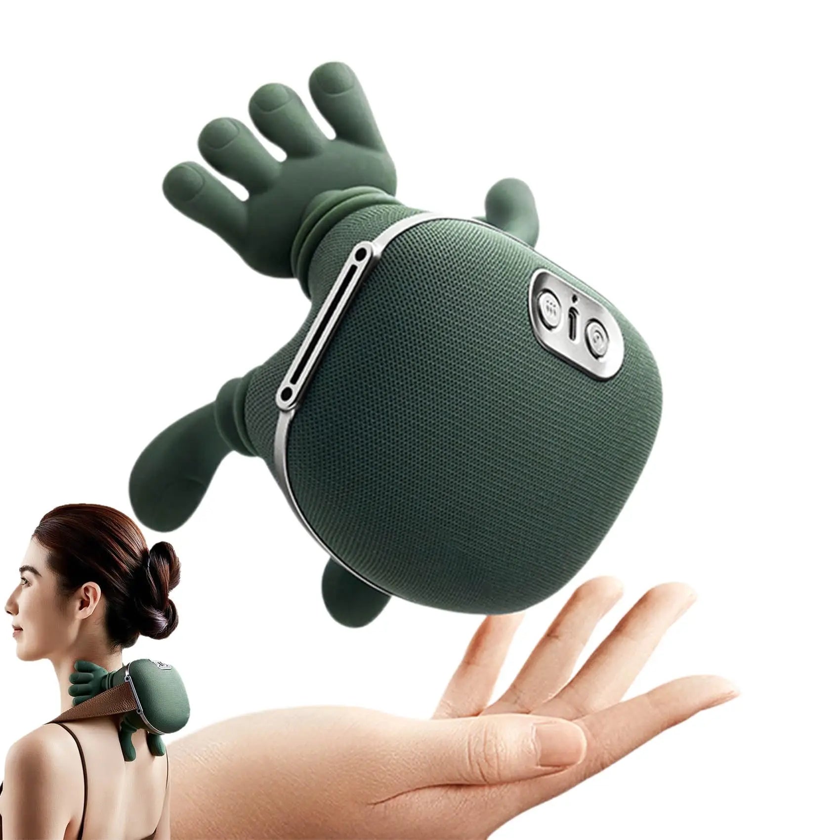 Wireless Bionic Neck Shoulder Massager with Heat