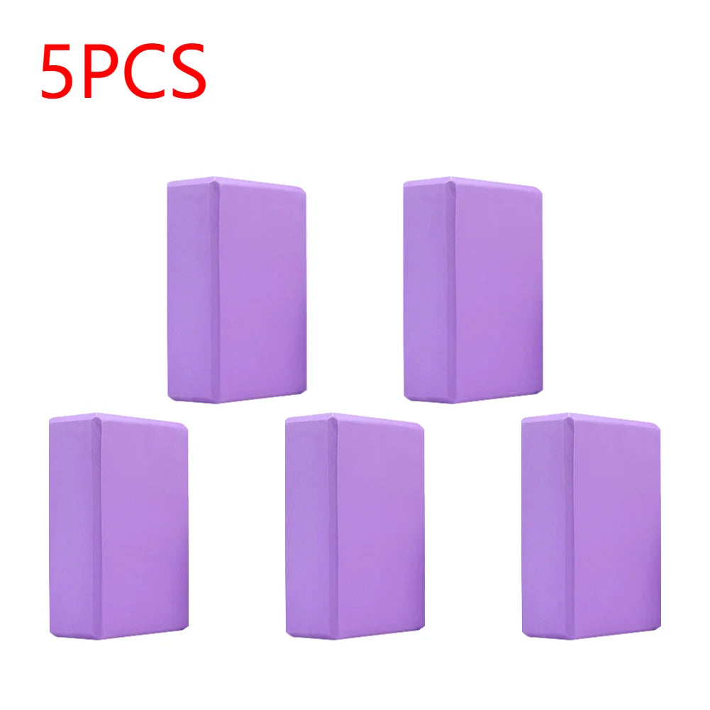 High-Density EVA Yoga Block for Stability Support