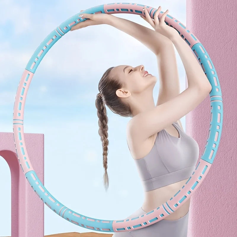 Weighted Fitness Yoga Hoop for Waist Slimming