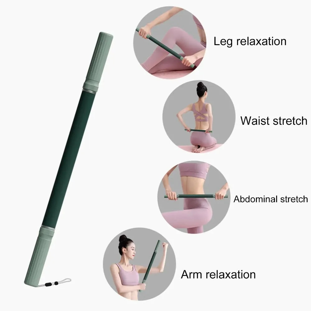 Ergonomic Yoga Stick for Stretching and Relaxation