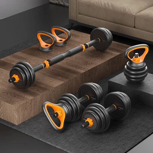 Adjustable Dumbbell and Kettlebell Set for Beginners