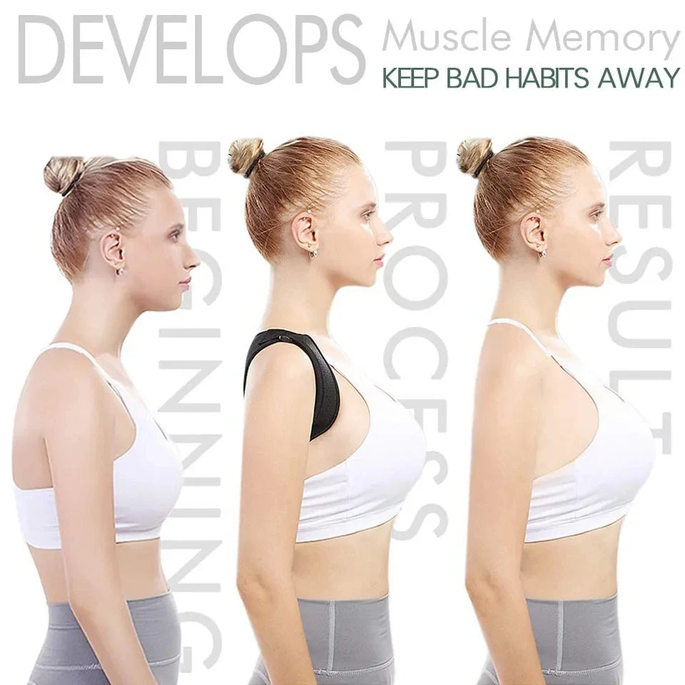 Adjustable Posture Corrector Back Brace Support Trainer