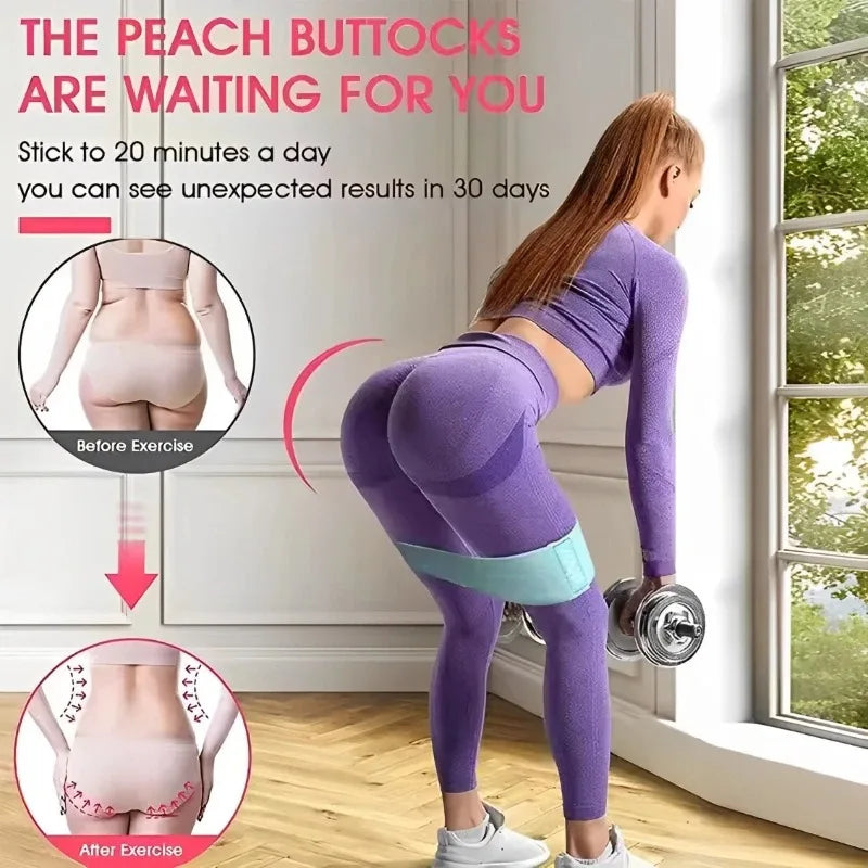 Fabric Booty Resistance Bands for Glute Workouts