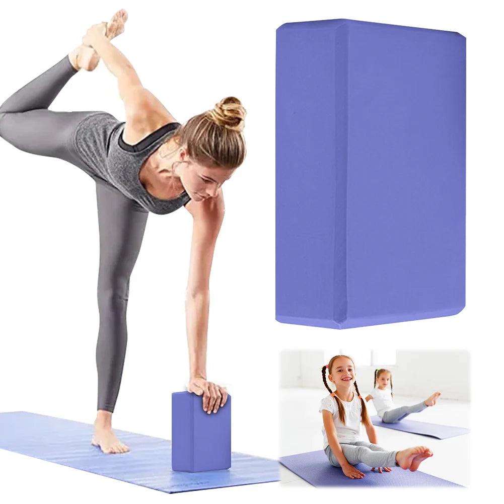 High-Density EVA Yoga Block for Stability Support