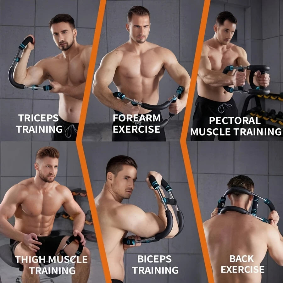 Adjustable Stainless Steel Chest and Arm Trainer