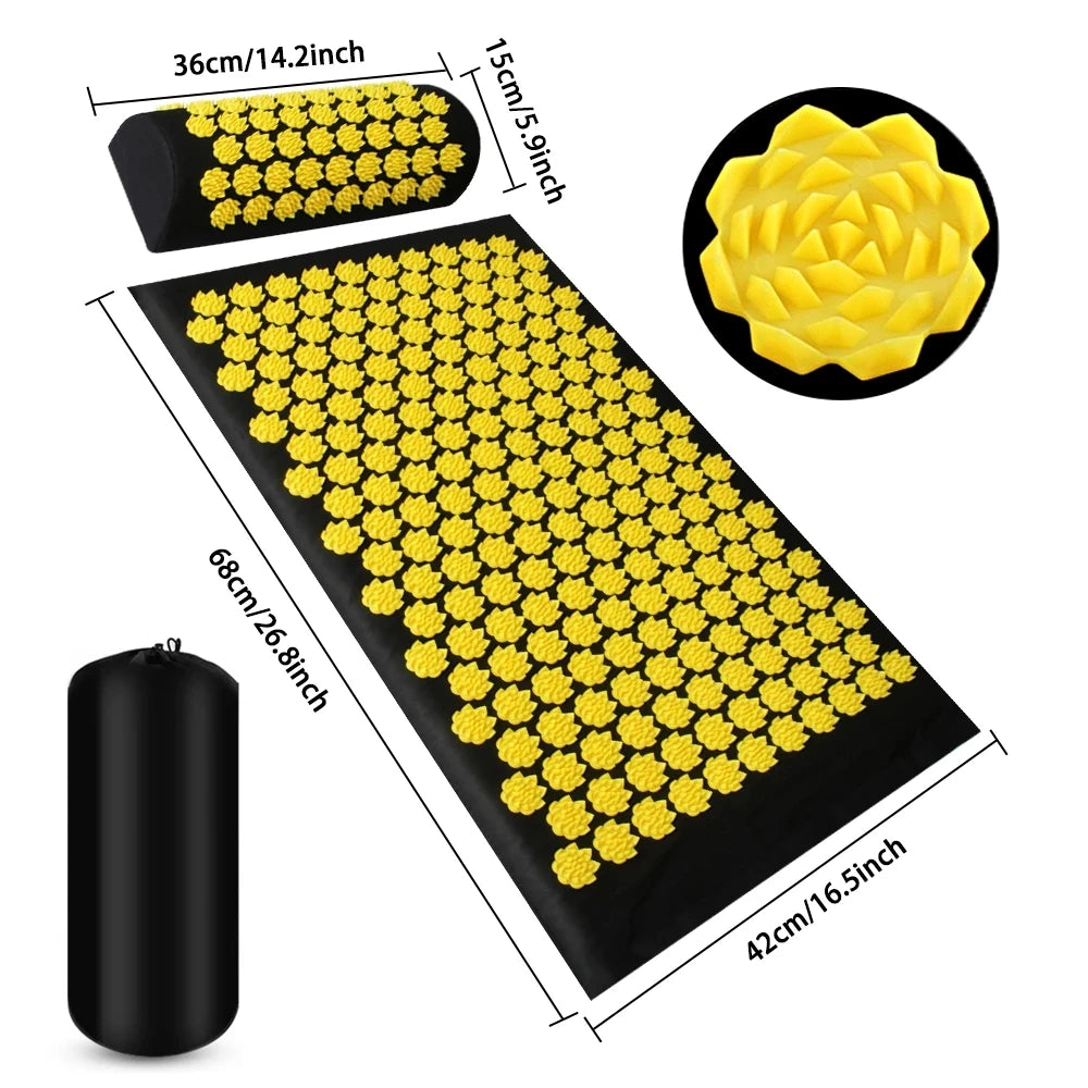 Kuznetsov Acupressure Yoga Mat with Spikes