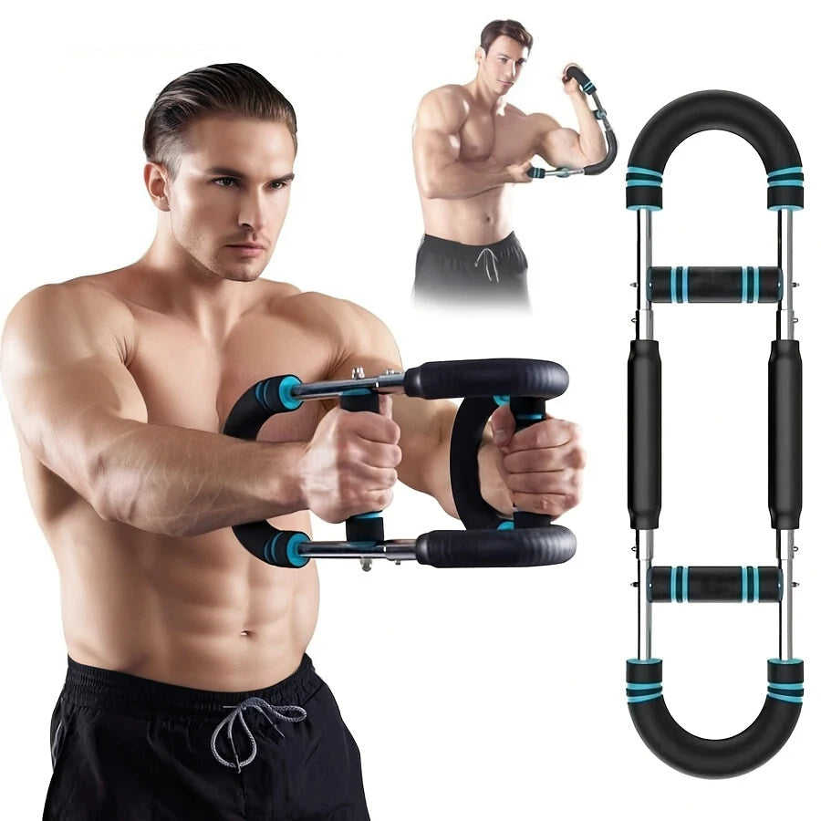 Adjustable Stainless Steel Chest and Arm Trainer