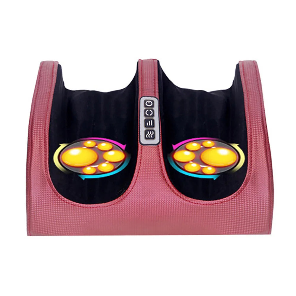 Electric Foot Massager with Heating and Kneading
