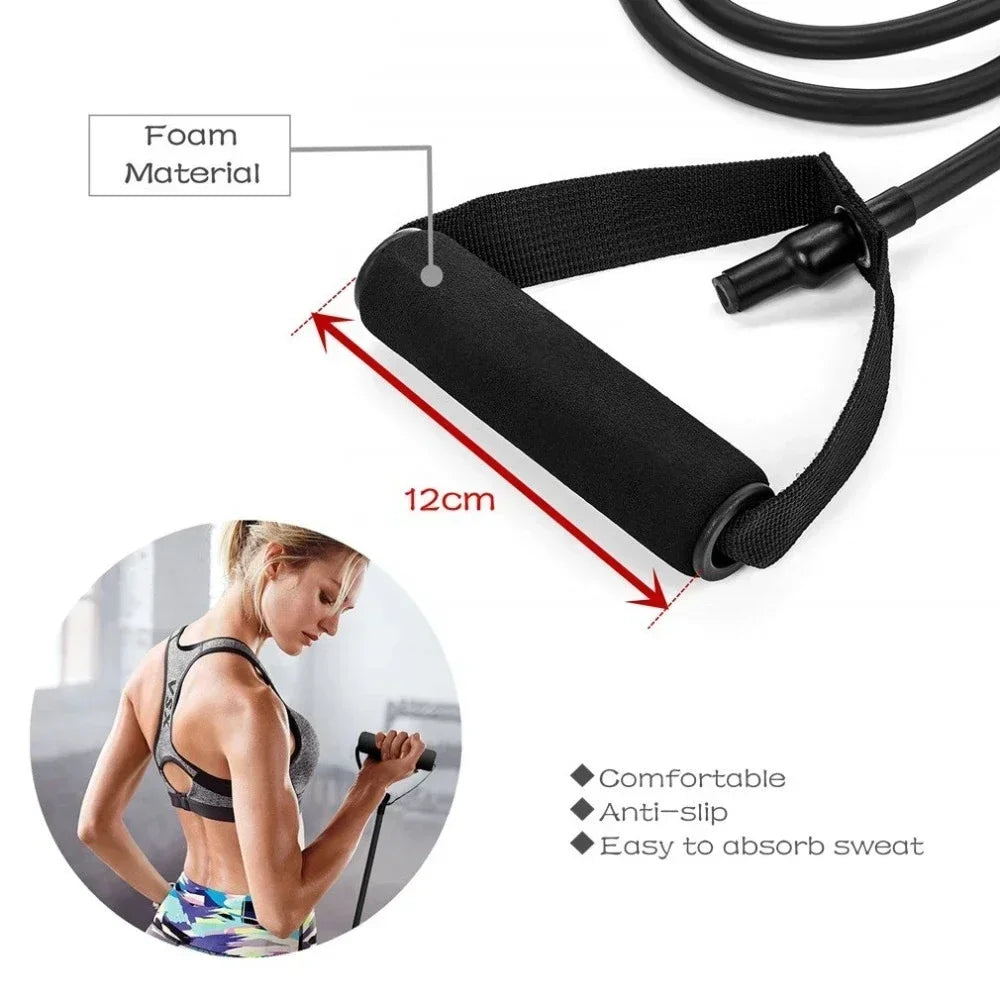 Hot 3 Levels Resistance Yoga Pull Rope Bands
