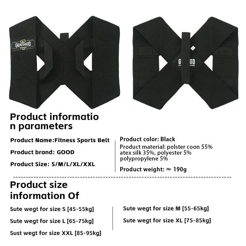 Adjustable Back Posture Corrector Belt for Support