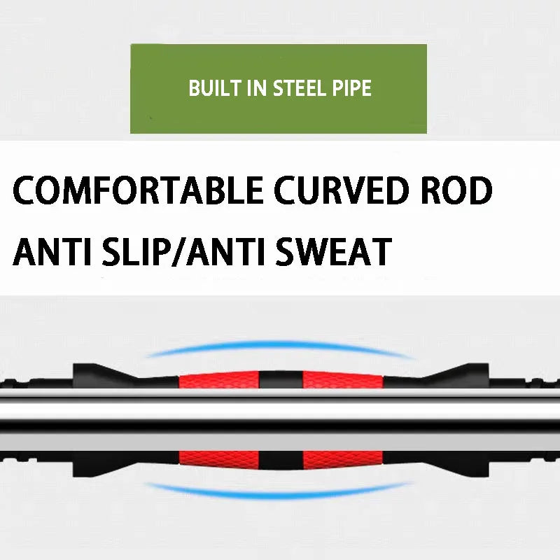 Threaded Dumbbell Bar with Buckle Clips Set