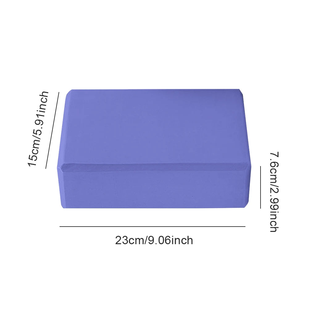 High-Density EVA Yoga Block for Stability Support