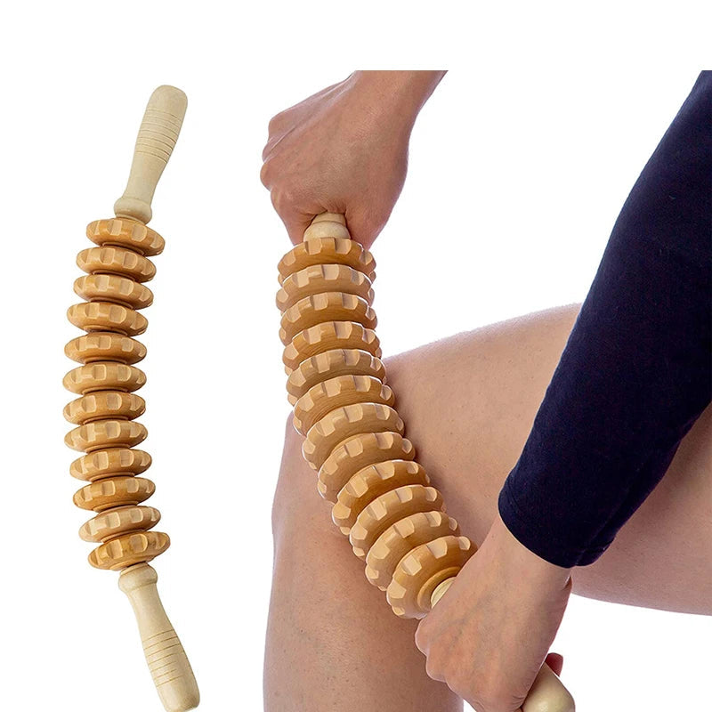 Wood Therapy Roller for Cellulite and Detox