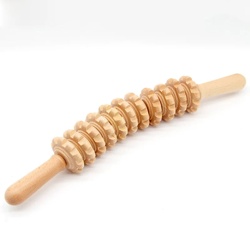Wood Therapy Roller for Cellulite and Detox